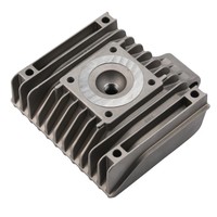 Boîtier de refroidissement en aluminium moulé sous pression haute performance avec outillage personnalisé, anodisé/peint par poudrage, certifié ISO 9001