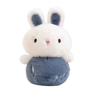 Dễ Thương Thỏ sang trọng đồ chơi động vật mềm gạo bóng thỏ Gối ngủ đồng hành búp bê Quà Tặng trẻ em mua số lượng lớn - Product Image 1