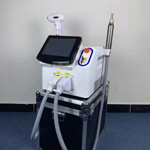 High Quality Portable 2-in-1 808nm Permanent Painless Hair Removal Ice Cooling System 755nm 808nm 1064nm Diode Two Handles - Product Image 1