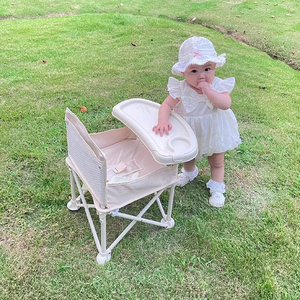 <span class=keywords><strong>Silla</strong></span> Plegable de Metal para Niños, Muebles de Exterior Populares, con Sombrilla de Seguridad para Uso en Parques, Venta al Por Mayor - Product Image 4