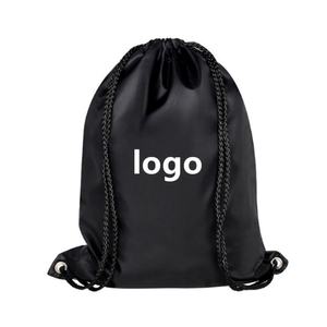 Custom Printed 210d Polyester Waterproof Draw Sting Shopping <b>Drawstring</b> <b>Backpack</b> <b>Drawstring</b> Bags - Product Image 4