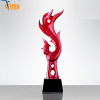 Trophée de design unique de marque Talon, gravé au laser, en cristal poli, pour récompenses sportives, marathon et événements professionnels, conception personnalisée sur mesure