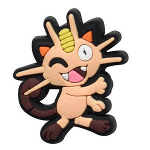 Venta caliente zapatos encantos dibujos animados Anime Poke <span class=keywords><strong>Pika</strong></span> Charmander Gengar Squirtle Psyduck diseño duradero suave PVC zapatos decoraciones - Product Image 6