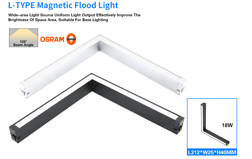 L-Shaped Floodlight