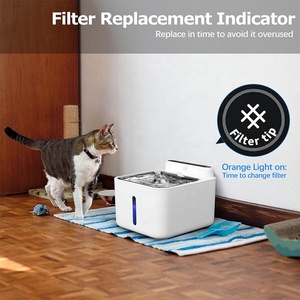 Fabricant <span class=keywords><strong>professionnel</strong></span> d'animaux de compagnie Intelligent Cat Drinking Smart Rechargeable Distributeur d'eau sans fil pour animaux de compagnie <span class=keywords><strong>Fontaine</strong></span> d'eau - Product Image 5