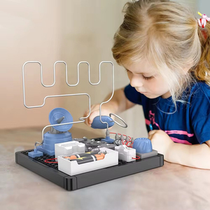 DWI Jouet éducatif pour enfants DIY Challenge Game Snapping Circuit électronique STEM Toy Science Exploration Experiment Kids Toys - Product Image 4