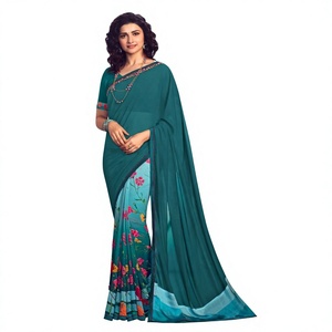 Most Trending Faux Fur Indian Women's <b>Saree</b> <b>Blouse</b> Piece UNSTITCHIED Ethnic Modern Design Casual Work Party Wear Washable - Product Image 1