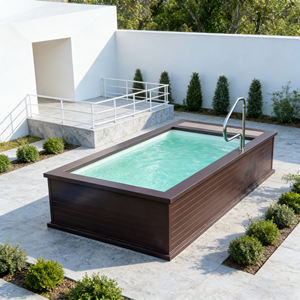 Jacuzzi, spa exterior, piscinas sobre el suelo, piscina contenedor, piscina de fibra de vidrio, piscinas, piscina de inmersión exterior. - Product Image 1