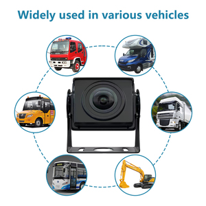 7 inch Carcam Bảng điều khiển màn hình với Dual Máy Ảnh HD 1024x600 Độ phân giải không thấm nước Màn hình cảm ứng phổ quát cho xe ô tô - Product Image 5