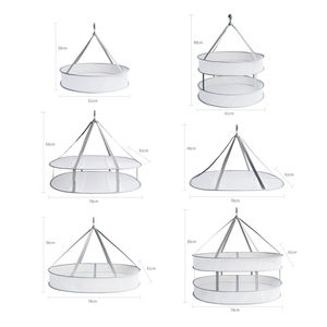 Single-Layer Anti-Deformation Metal Clothes Drying <b>Net</b> Hanger Socks Drying Racks Cashmere Sweaters 61cm Wardrobe Multi-function - Product Image 1