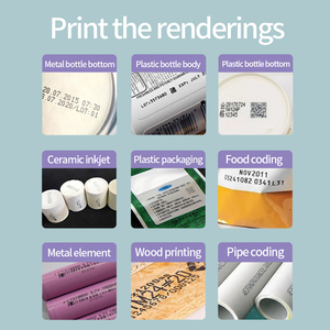 Высококачественный портативный струйный принтер Handjet 12.7 мм XP600 с быстрой сушкой чернил, сенсорным экраном, питанием от аккумулятора, для печати даты истечения срока годности на этикетках - Product Image 5