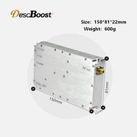 Module amplificateur de puissance RF 50W 3300-6000MHz, large bande de fréquences, gain élevé, amélioration du signal RF, OEM ODM