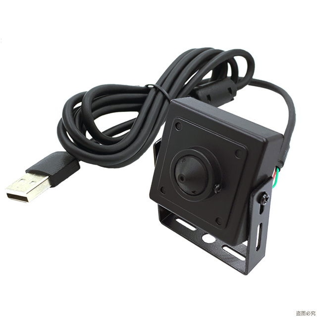 1.3MP 0.5 Lux UVC 3.7mm Pinhole Lens USB 2.0 MINI Pinhole Camera Face Recognition Vandal-Proof for ATM/Kiosk