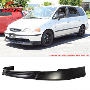 Convient pour Honda Odyssey 1994-1996, lèvre de pare-chocs avant style OEM, non peinte, noire - Product Image 1