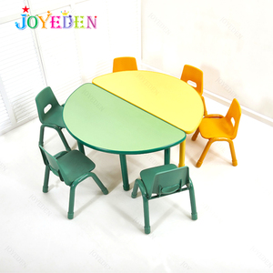 Ensemble de table et chaise en bois pour enfants, taille réglable, pour salle de classe, école privée internationale, fabricant chinois - Product Image 2