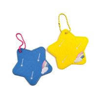 Pendentif porte-clés DIY, étiquette de bagage anti-perte, accessoire de sac style coréen Ins, broderie, plusieurs patchs en tissu vierges