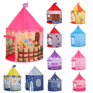 Vente directe d'usine, tente de château pliable pour enfants, tente intérieure en tissu Oxford, château de princesse portable, maison de jeu, tente de yurt pour dormir - Product Image 3