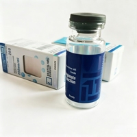 Étiquettes personnalisées en vinyle à faible MOQ, autocollants étanches pour flacons de 2 ml, 10 ml, 15 ml, pour contenants de poudre de peptides pharmaceutiques et cosmétiques