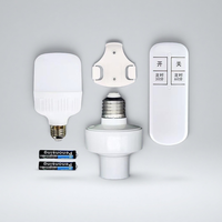 KaiYi KY-DT01 China E27 Set Lampu Kontrol Jarak Jauh Nirkabel Sistem Rumah Pintar Sakelar Timer Pintar Jangkauan 30m Sistem Kompatibel