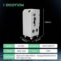 Filtre à brouillard d'huile de qualité supérieure, purificateur d'air DTF pour imprimante DTF à 2 et 4 têtes, extracteur de fumée avec absorbeur de fumée