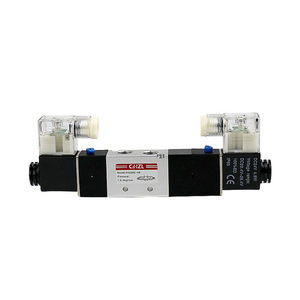 Válvula Solenoide Neumática Zhaolong 4V230C-08, 3 Posiciones, 5 Vías, Doble Bobina, Válvula de Control de Aire para Uso Mecánico - Product Image 5