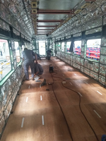 Contrachapado de Madera de Tilo Impermeable de 2.5mm-50mm, Recubierto con Película, Grado E0, para Interiores de Ferrocarriles, con Certificación EN45545
