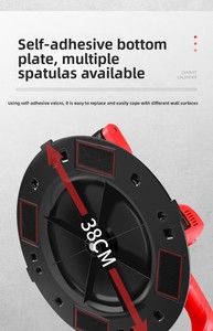 Lijadora eléctrica de mano para pulir masilla de cemento en paredes y techos, pulidora eléctrica de masilla de cemento para paredes. - Product Image 4
