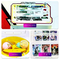 Machine de tir d'arcade à monnayeur pour enfants, thème chien et ours, équipement de divertissement métallique à un joueur pour centres commerciaux