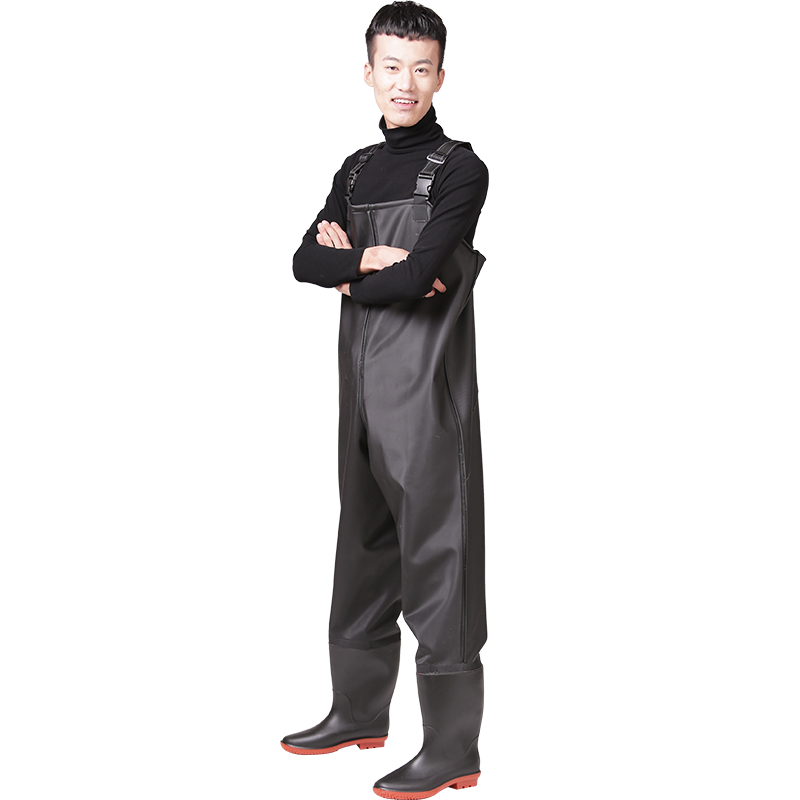 ПВХ рыболовные болотные сапоги дышащие водонепроницаемые нагрудные высокого качества Куликов