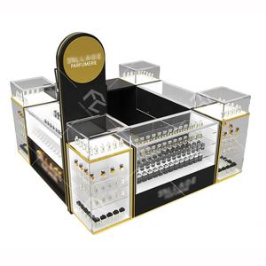 LOGO ile basit kozmetik Kiosk alışveriş merkezi parfümler çelik vitrin tasarım parfüm Kiosk Tester - Product Image 3