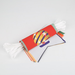 Banderas Triangulares Multicolores Personalizadas, Transferencia Térmica Digital, Decoraciones Duraderas para Fiestas de Cumpleaños - Product Image 3