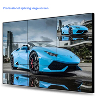 Mur vidéo LED publicitaire intérieur/extérieur avec affichage de texte, pas de pixel P2.6/P2.9/P3.91, garantie 3 ans, IP65, pour magasins de détail et ascenseurs