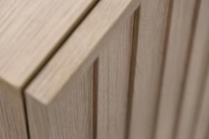 <span class=keywords><strong>Table</strong></span> basse cannelée en bois de panneau de particules moderne directe d'usine avec le tiroir et les jambes en bois pour le salon - Product Image 4