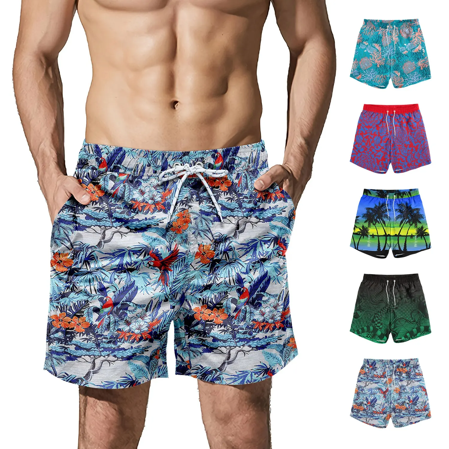 Mùa Hè Tùy Chỉnh Bơi Trunks Cho Nam Giới 2024 Nam Giới Bơi Quần Short Mens Đồng Bằng Bơi Trunks Với Logo Quần Short Bãi Biển