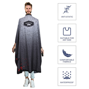 <strong>Barber</strong> Shop Tools,<strong>Barber</strong> <strong>Cape</strong> With Snap Closure Hairdressing, Waterproof Polyester Hair <strong>Cape</strong> for Hairdresser Styling &amp; Home - Product Image 5