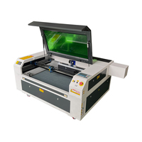 Machine de gravure laser CO2 9060 900x600mm tout-en-un avec système Ruida, rail de guidage linéaire externe, certifiée CE
