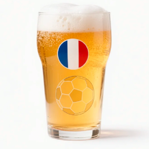 Bán buôn bia cốc thủy tinh pint Bar Pub kính cá nhân Pilsner bia cốc thủy tinh cho World Cup - Product Image 3