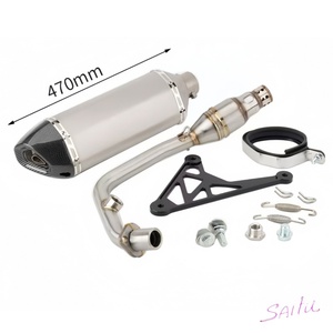 Colección Universal de Silenciadores de Escape para Motocicletas Vespa, Todos los Modelos GTS Sprint <span class=keywords><strong>Primavera</strong></span> 150 300, Accesorios - Product Image 3