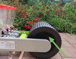 Hướng dẫn sử dụng 2-Row Push-Type Rau seeder nhà trồng củ cải bắp cải cần tây màu xanh lá cây hành tây rau bina Hạt giống rau bina nông nghiệp trang trại - Product Image 4