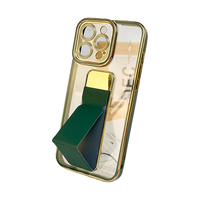 Étui de téléphone en cuir TPU de luxe en gros, support pour iPhone 15 14 13 Pro et Pro Max, accessoire pour étui de téléphone portable