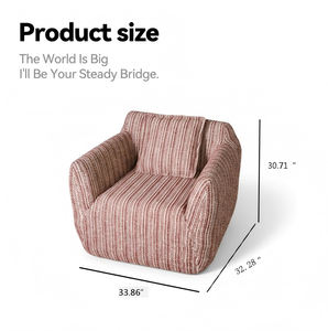 Sofá Individual Cloudsyne de Compresión, Estilo Tatami Cuadrado, Sofá de Salón para Ocio - Product Image 3