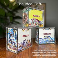 Boîte de rangement Pokémon en acrylique personnalisée, boîte de suppléments de cartes Pokémon moderne, étui magnétique en acrylique