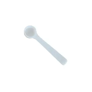 食品级材料短手柄粉末勺子 1.5毫升测量-70x16 x 10.5毫米