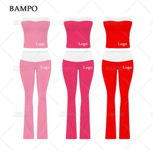 ग्रीष्मकालीन <span class=keywords><strong>2026</strong></span> y2k संगठनों की महिला क्लब संगठनों ने डिजाइनर कपड़े डिजाइनर कपड़े 2 टुकड़े ट्यूब टॉप किया - Product Image 2