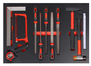 Juego de herramientas manuales profesional de 201 piezas con enchufes de material Cr-V, Portabrocas, destornillador para reparación de máquinas, OEM personalizable - Product Image 4