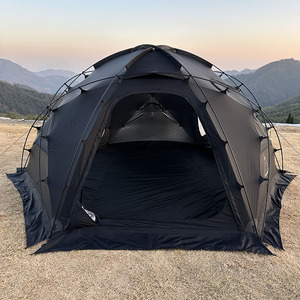 Carpa Domo Semiesférica Impermeable para Exteriores 185, Color Sólido, para Acampar en Familia, Forma de Bola, Refugio Trasero para Auto - Product Image 3