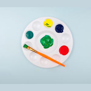 <span class=keywords><strong>Palette</strong></span> ronde de <span class=keywords><strong>prix</strong></span> usine <span class=keywords><strong>palette</strong></span> de peinture d'artiste d'<span class=keywords><strong>aquarelle</strong></span> pour les fournitures d'art de <span class=keywords><strong>palette</strong></span> en plastique d'enfant - Product Image 3