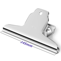 5,75 Zoll Silber Metall Datei Geld binder Klemmen Clips für Home Office Schul bedarf (quadratisch) Bulldog Clips 145mm