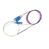 Répartiteur de fibre optique à ratio 10/90 20/80 30/70 40/60 50/50 5/95 ftth 1x2 1x3 2/3 voies fbt