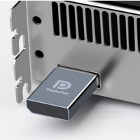Émulateur d'écran 4K (3840x2160 60Hz) pour PC, idéal pour le jeu à distance, la réalité virtuelle (VR) et les GPU - Noir/Gris